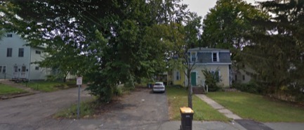 Figure 2 – Image of how a Sudbury Aqueduct abutter’s driveway is encroaching on the aqueduct ROW without an MWRA permit. Figure 2 – Image of how a Sudbury Aqueduct abutter’s driveway is encroaching on the aqueduct ROW without an MWRA permit.